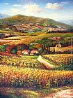 2011 Tuscan Vineyards & Villas painting